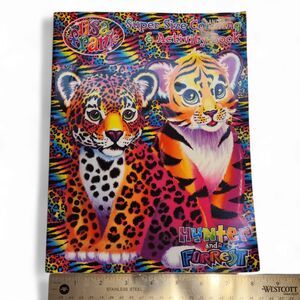 Vintage 2015 Lisa Frank Super Size Coloring & Activity Book: Hunter and Forrest